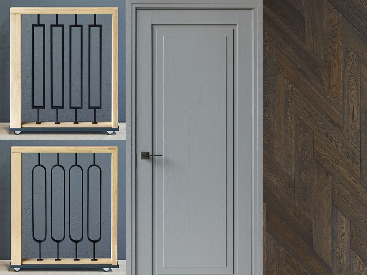 art deco oak wood floors